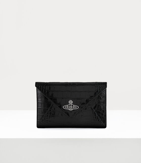 Vivienne Westwood Envelope Clutch in BLACK